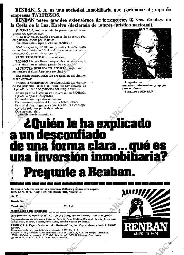 BLANCO Y NEGRO MADRID 29-06-1974 página 53