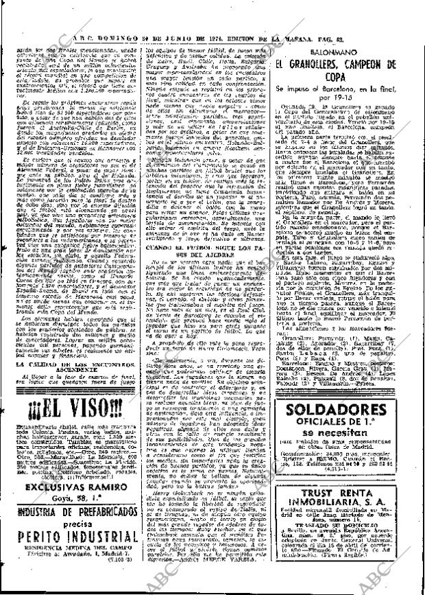 ABC MADRID 30-06-1974 página 62