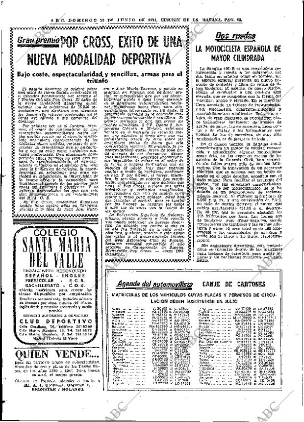 ABC MADRID 30-06-1974 página 68