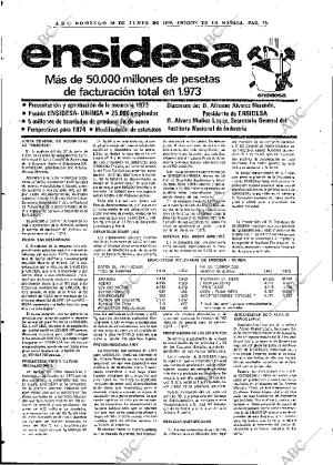 ABC MADRID 30-06-1974 página 70