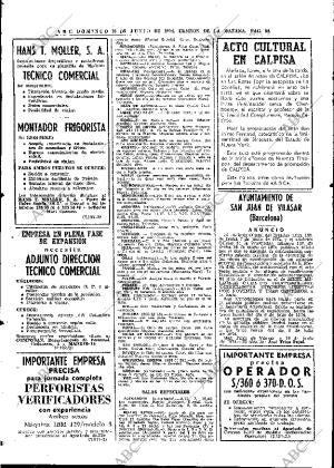 ABC MADRID 30-06-1974 página 84