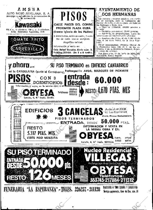 ABC SEVILLA 02-07-1974 página 105