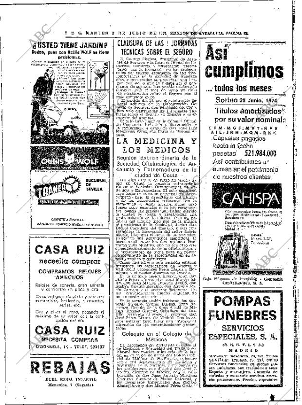 ABC SEVILLA 02-07-1974 página 62