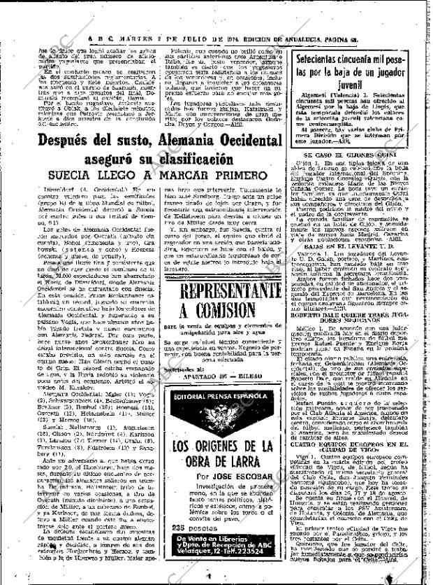 ABC SEVILLA 02-07-1974 página 68