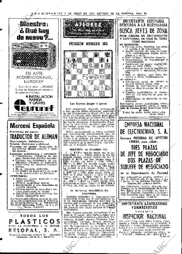 ABC MADRID 03-07-1974 página 78