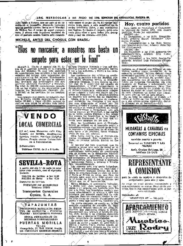 ABC SEVILLA 03-07-1974 página 56