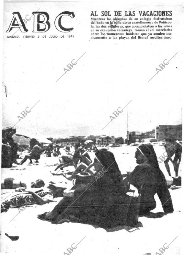 ABC MADRID 05-07-1974 página 1