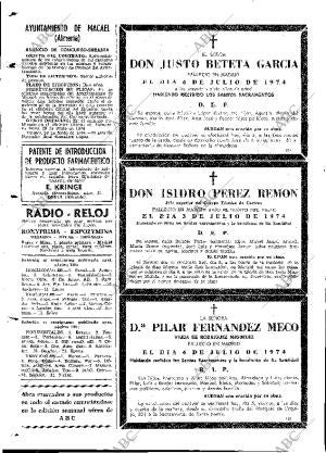 ABC MADRID 05-07-1974 página 114