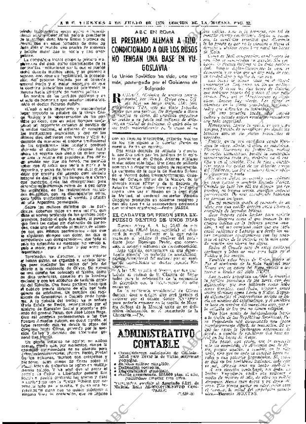 ABC MADRID 05-07-1974 página 32