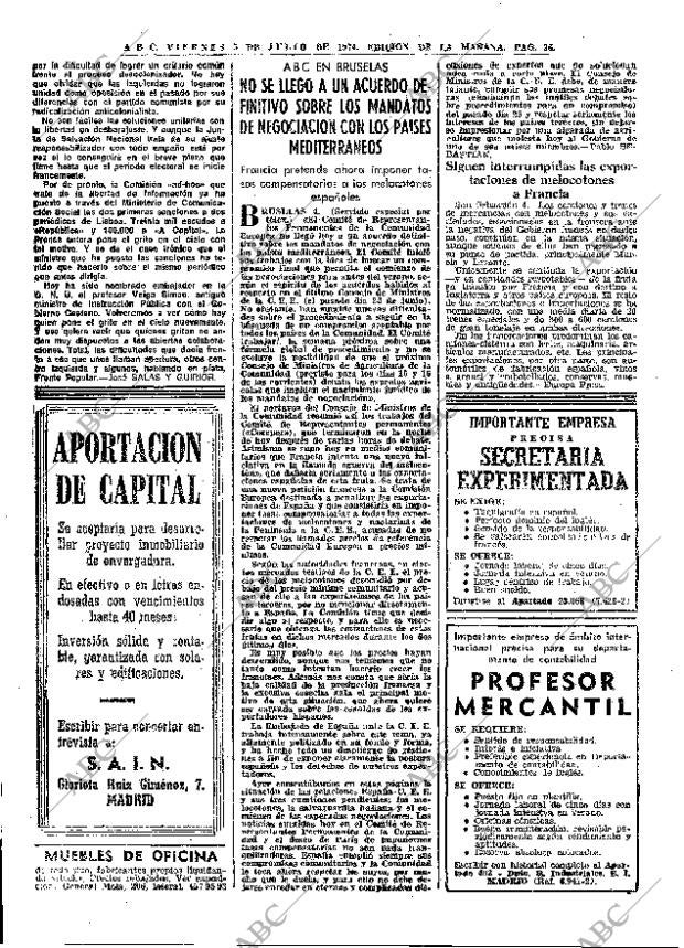 ABC MADRID 05-07-1974 página 36
