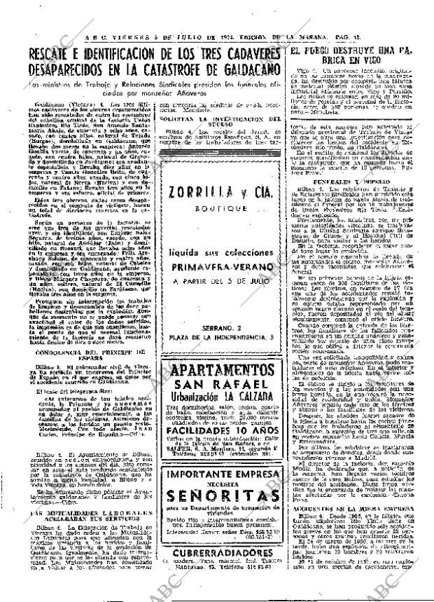 ABC MADRID 05-07-1974 página 43