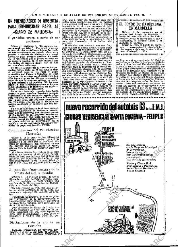 ABC MADRID 05-07-1974 página 47