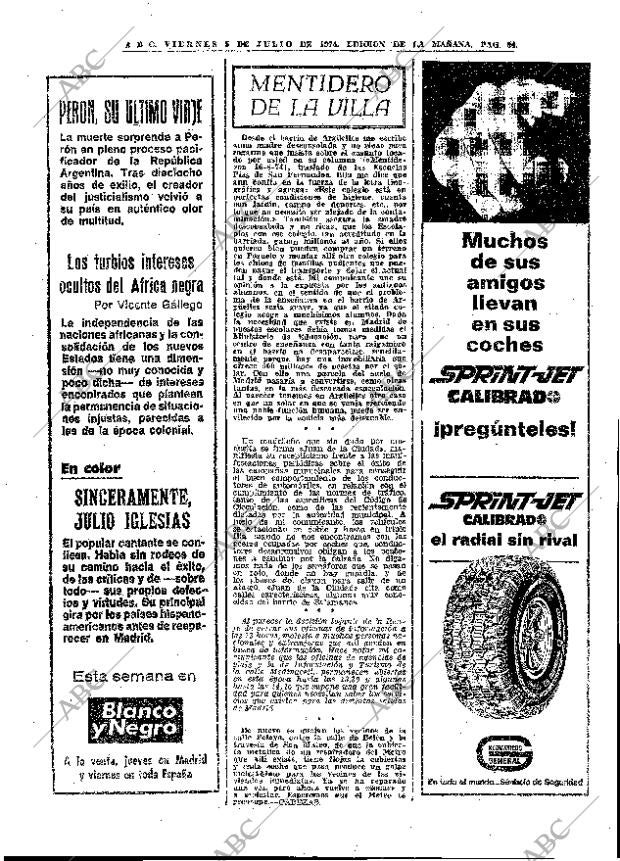 ABC MADRID 05-07-1974 página 54