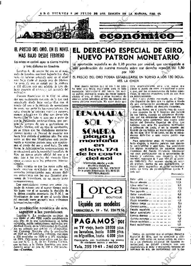 ABC MADRID 05-07-1974 página 63