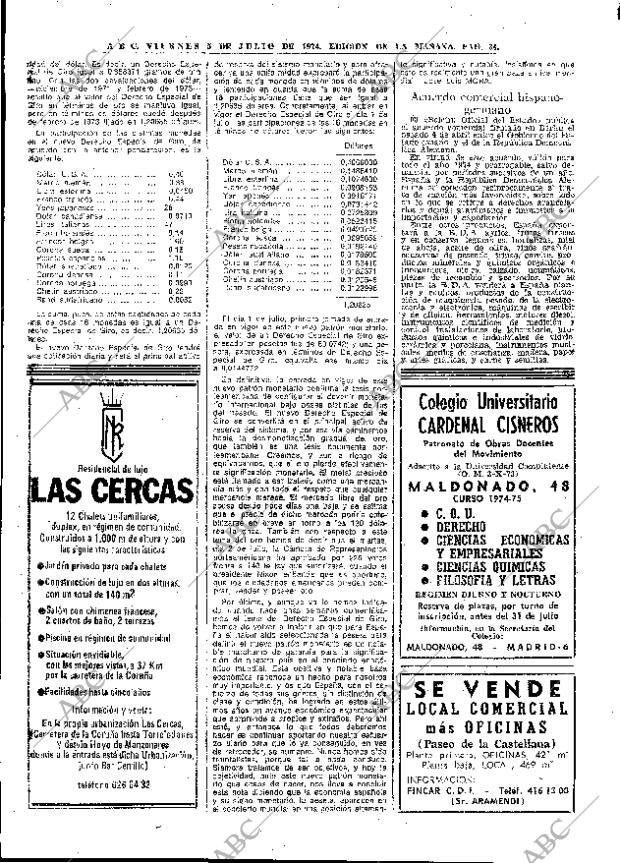 ABC MADRID 05-07-1974 página 64