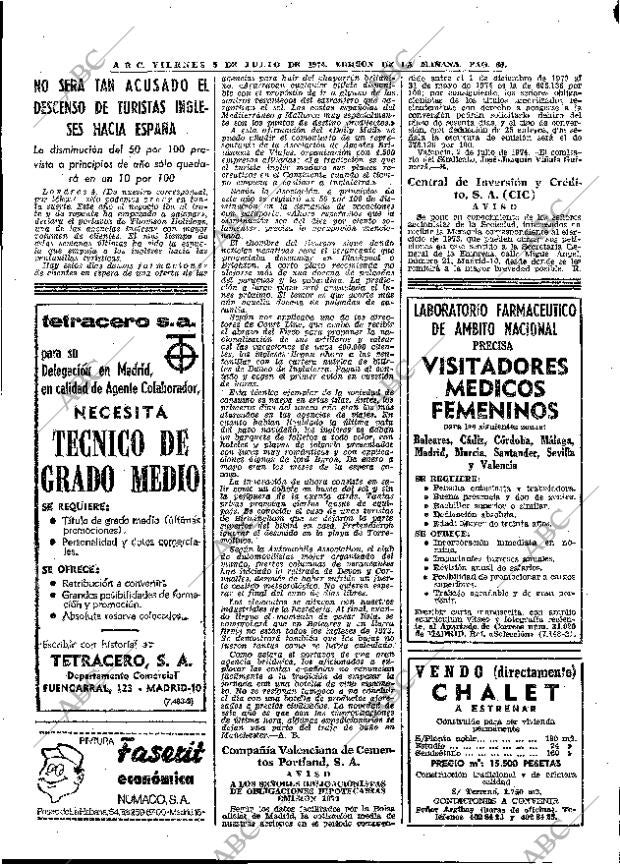 ABC MADRID 05-07-1974 página 66