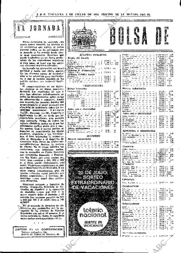 ABC MADRID 05-07-1974 página 68