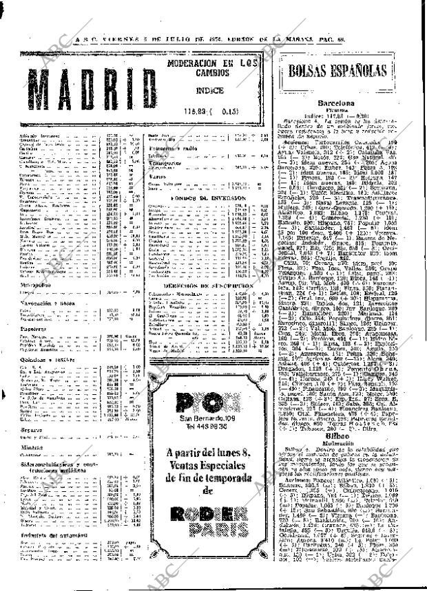 ABC MADRID 05-07-1974 página 69