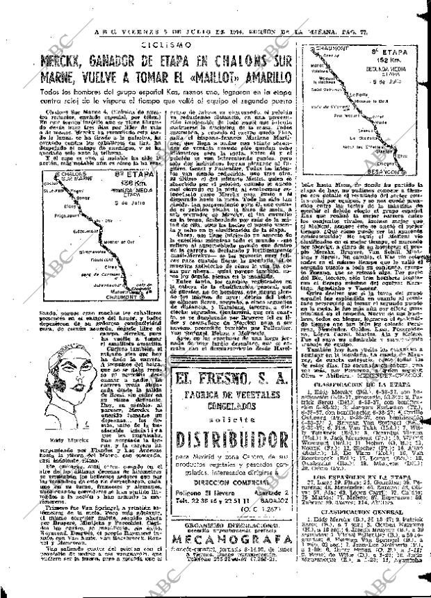ABC MADRID 05-07-1974 página 77