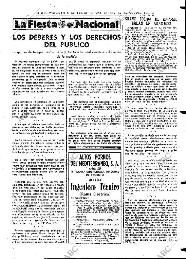 ABC MADRID 05-07-1974 página 83
