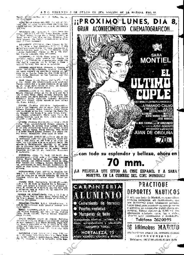 ABC MADRID 05-07-1974 página 91