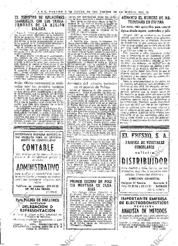 ABC MADRID 06-07-1974 página 46