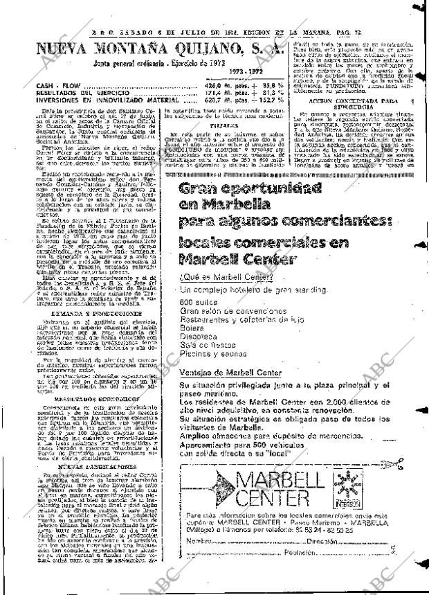 ABC MADRID 06-07-1974 página 73