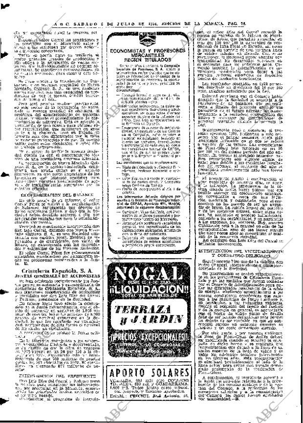 ABC MADRID 06-07-1974 página 74