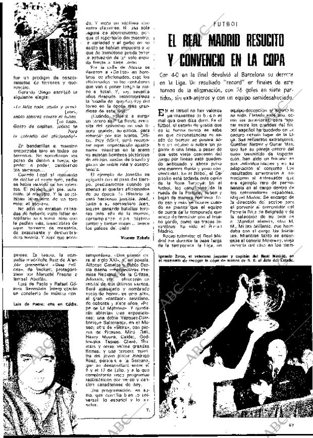 BLANCO Y NEGRO MADRID 06-07-1974 página 67