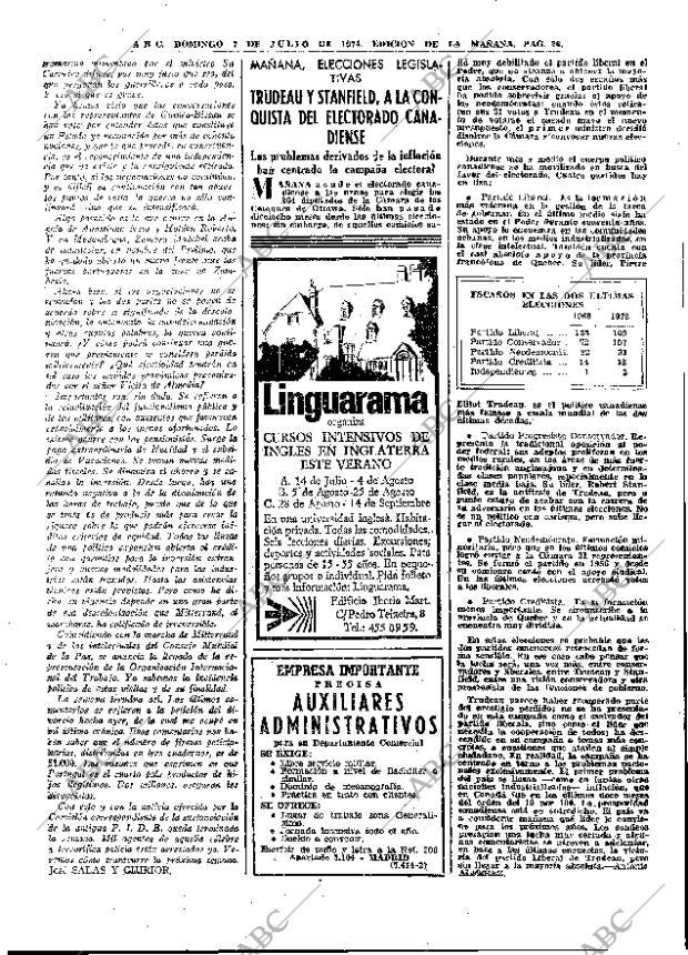 ABC MADRID 07-07-1974 página 26