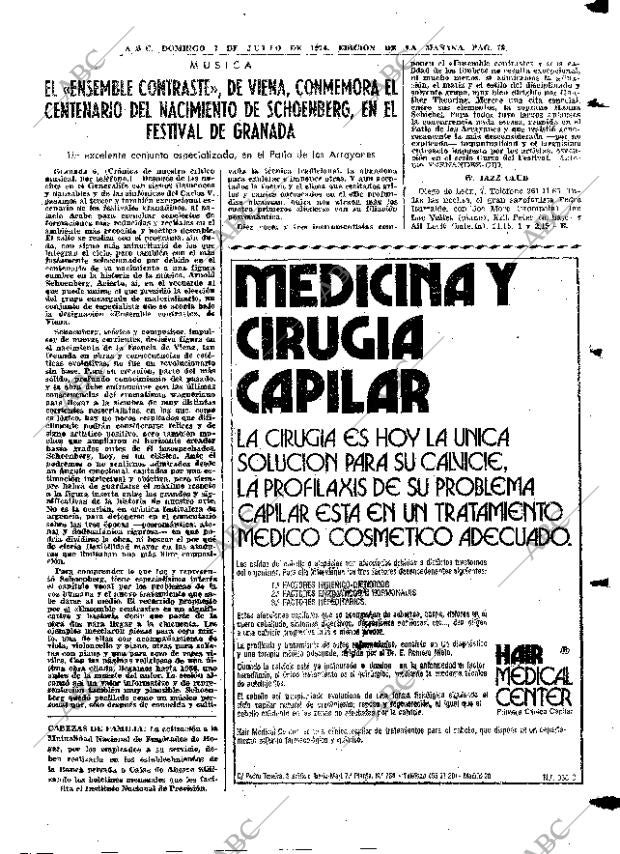 ABC MADRID 07-07-1974 página 79
