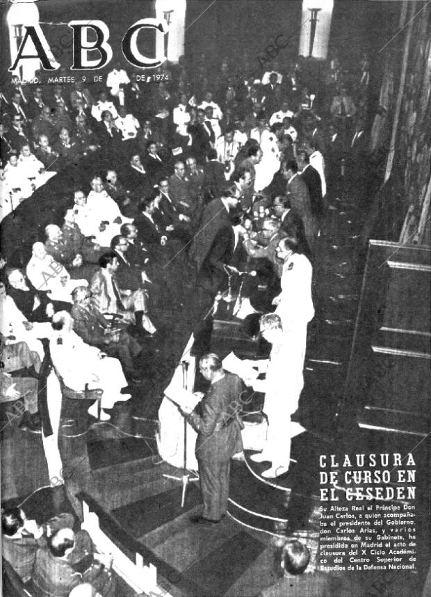 ABC MADRID 09-07-1974 página 1