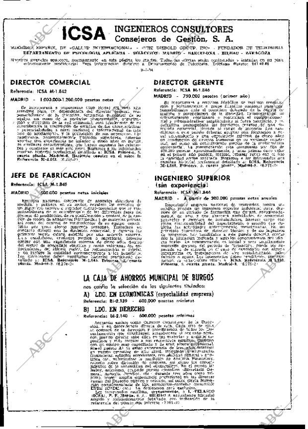 ABC MADRID 09-07-1974 página 18