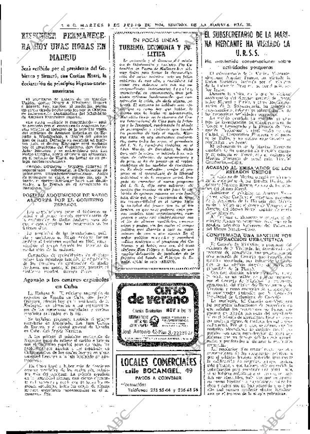 ABC MADRID 09-07-1974 página 25