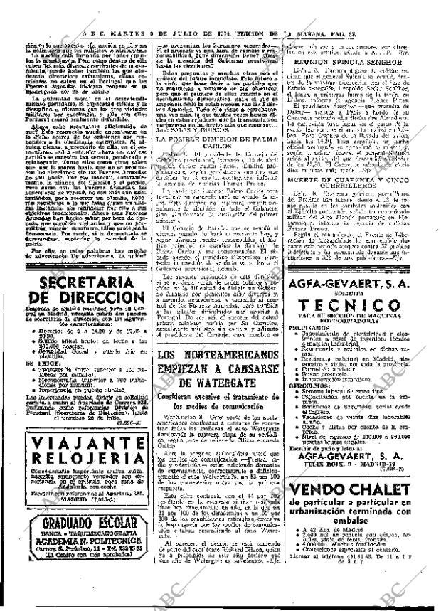 ABC MADRID 09-07-1974 página 32