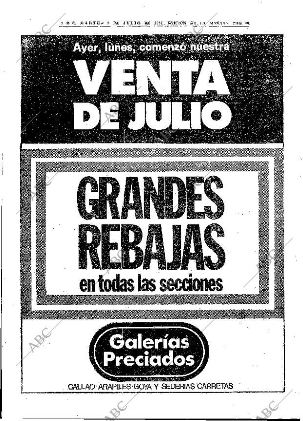 ABC MADRID 09-07-1974 página 40