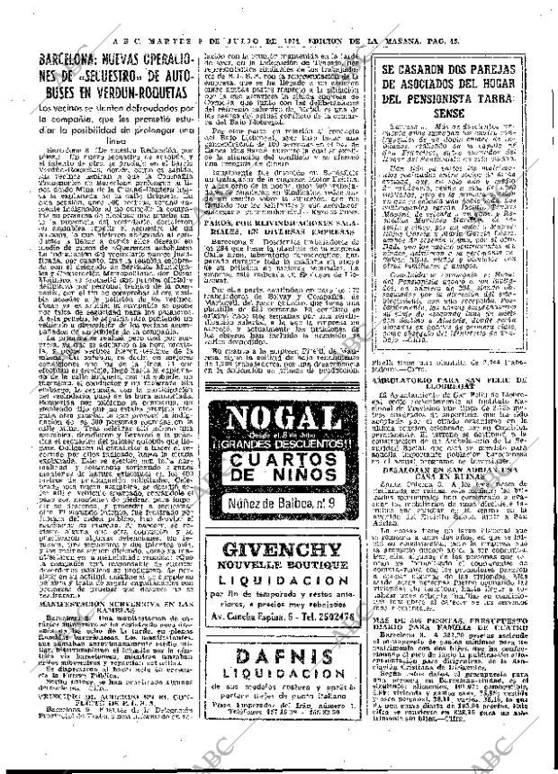 ABC MADRID 09-07-1974 página 45