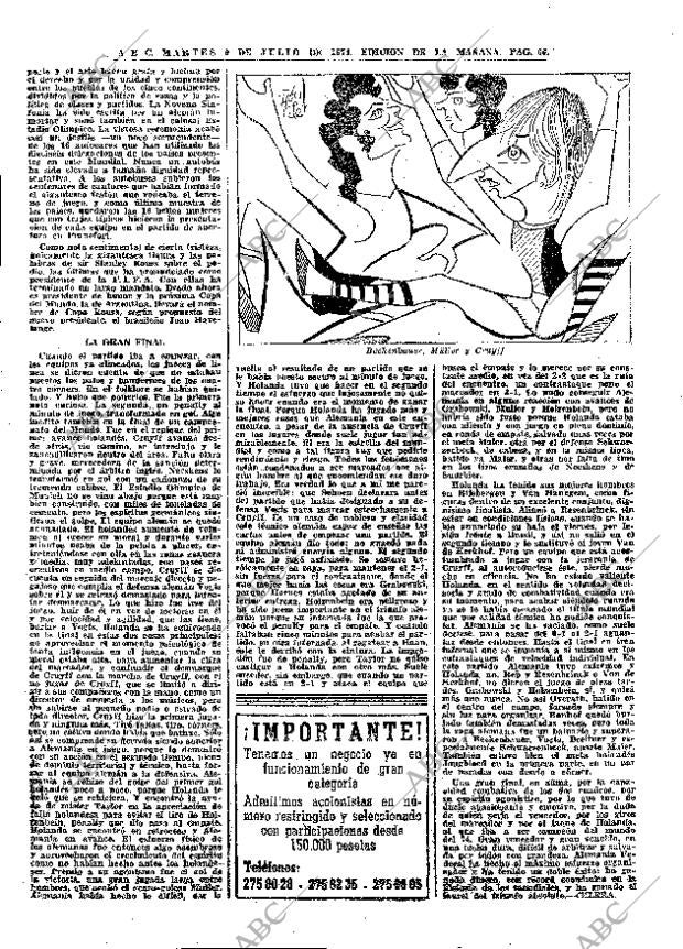 ABC MADRID 09-07-1974 página 66