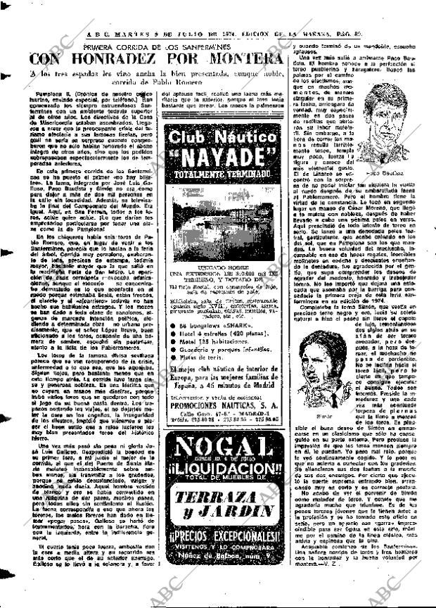 ABC MADRID 09-07-1974 página 80