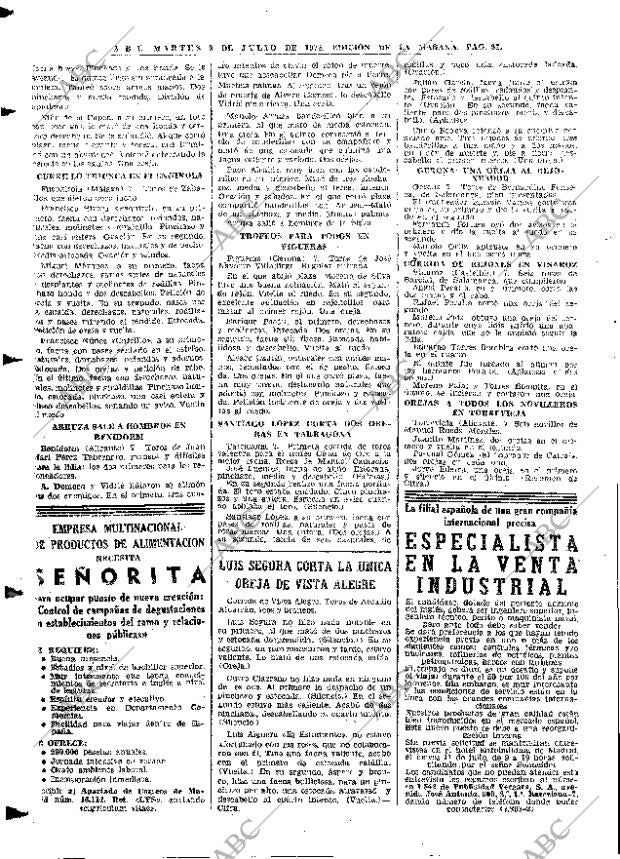 ABC MADRID 09-07-1974 página 82