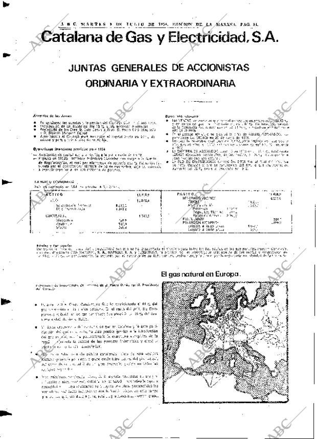 ABC MADRID 09-07-1974 página 84