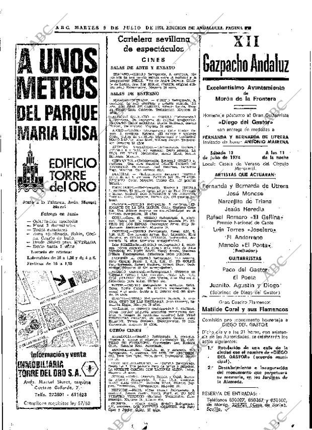 ABC SEVILLA 09-07-1974 página 105