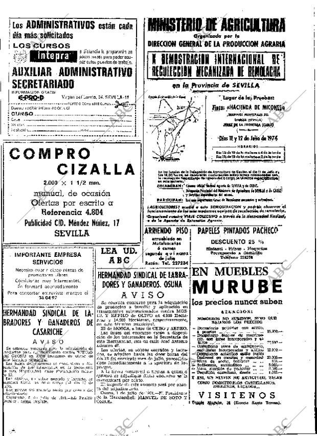 ABC SEVILLA 09-07-1974 página 117