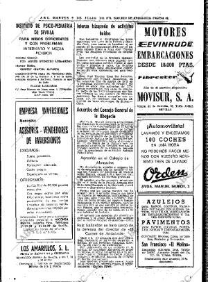 ABC SEVILLA 09-07-1974 página 46