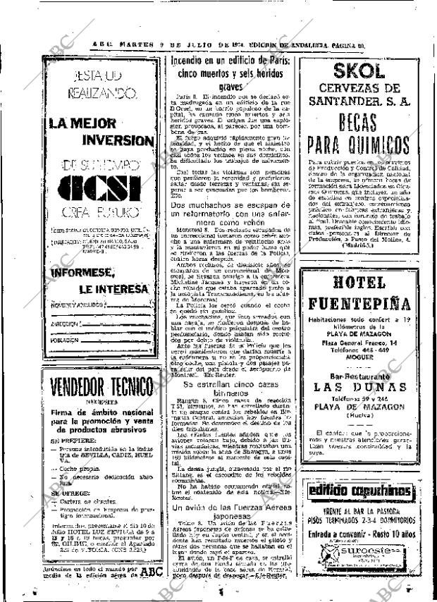ABC SEVILLA 09-07-1974 página 50