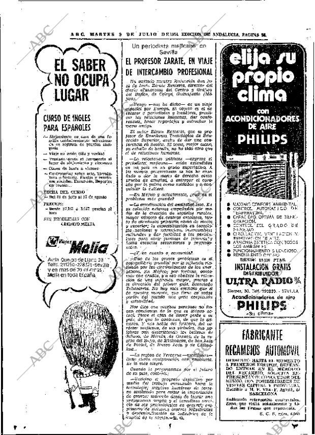 ABC SEVILLA 09-07-1974 página 56