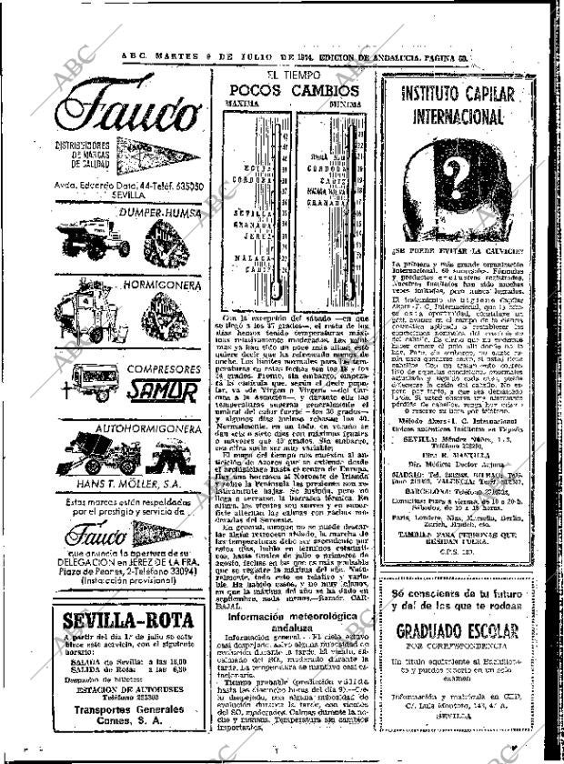 ABC SEVILLA 09-07-1974 página 60