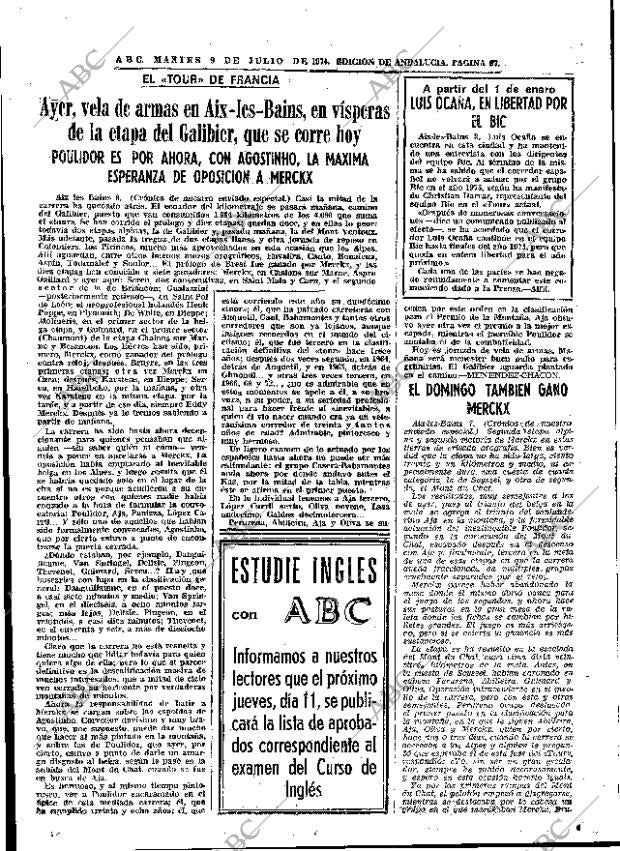ABC SEVILLA 09-07-1974 página 67