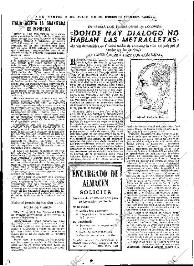 ABC SEVILLA 09-07-1974 página 77