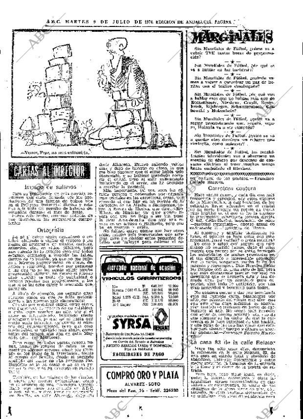 ABC SEVILLA 09-07-1974 página 97